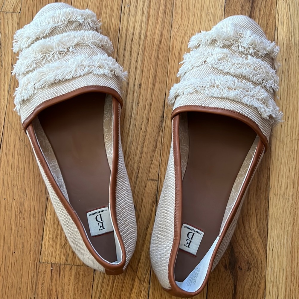 Am Edelman size 42/10 flats worn twice!